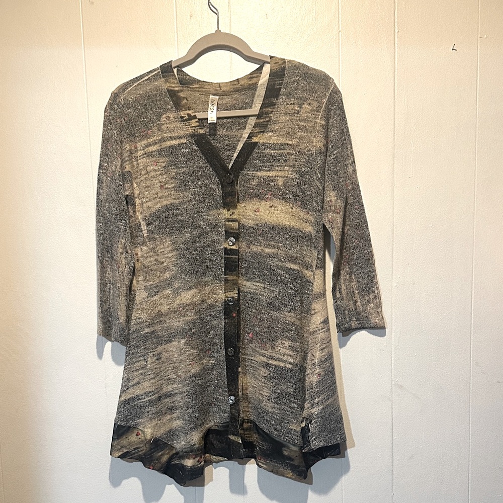 Cubism size s cardigan